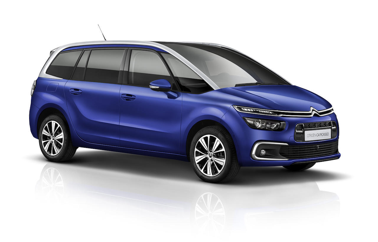 新車】シトロエン・グランドC4ピカソに「ワイルドブルー」のシート