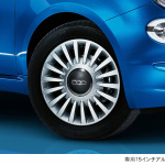 【新車】スポーティ＆カジュアルな「Fiat 500 Mirror」が100台限定で登場 - 3_15inch_wheel_hd