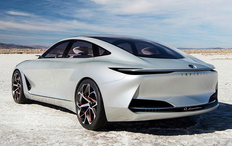 「インフィニティのコンセプトカー「Qインスピレーション」は市販EVのベースを担う【北京モーターショー2018】」の3枚目の画像