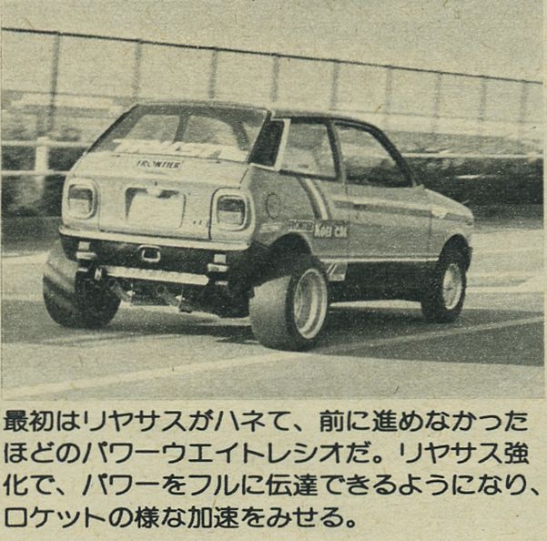 「RE雨宮の原点、1980年代を代表するチューニングカー『RE雨宮シャンテ』とは？その1【OPTION 1982年1月号より】」の6枚目の画像