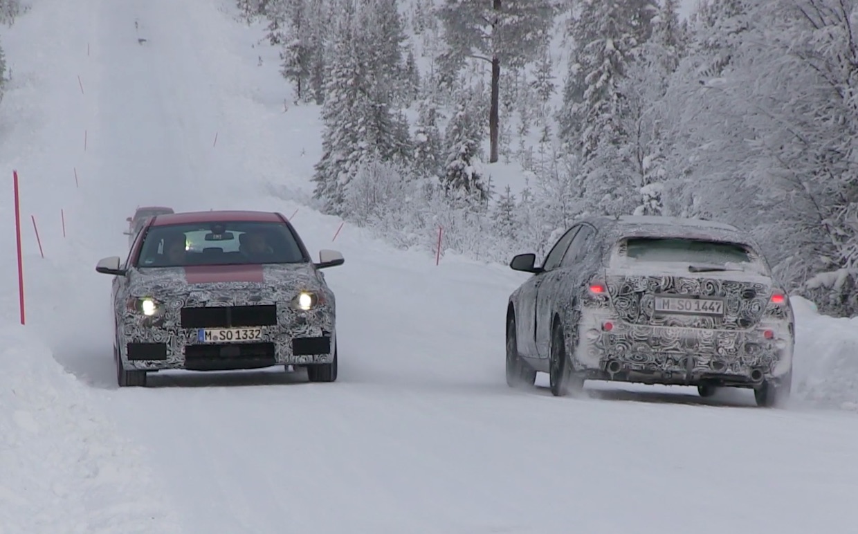 雪道でも 駆け抜ける歓び は健在 Ffに転換されるbmw 1シリーズ次期型をキャッチ Clicccar Com