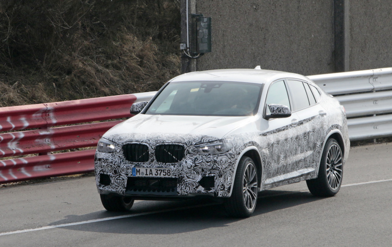 「注目は新開発の「S58」エンジン。新型BMW X4の高性能モデル「M」がニュルへ」の1枚目の画像