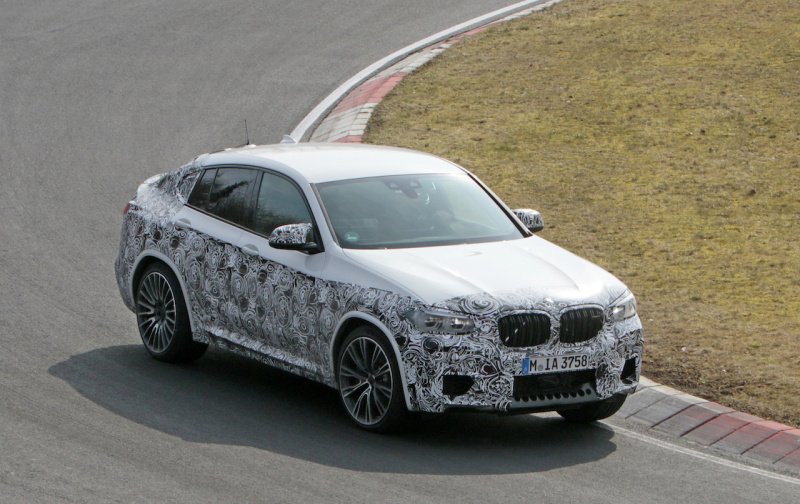 「注目は新開発の「S58」エンジン。新型BMW X4の高性能モデル「M」がニュルへ」の5枚目の画像