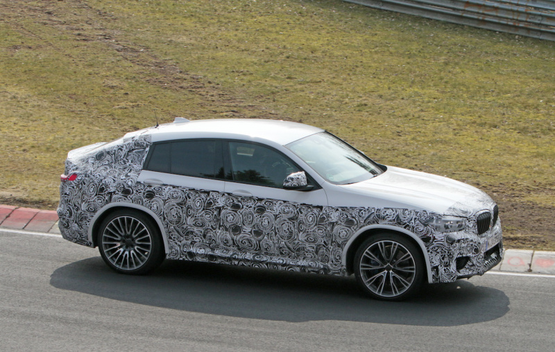 「注目は新開発の「S58」エンジン。新型BMW X4の高性能モデル「M」がニュルへ」の6枚目の画像