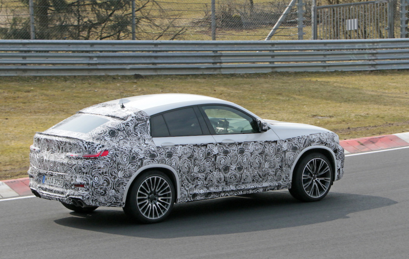「注目は新開発の「S58」エンジン。新型BMW X4の高性能モデル「M」がニュルへ」の9枚目の画像