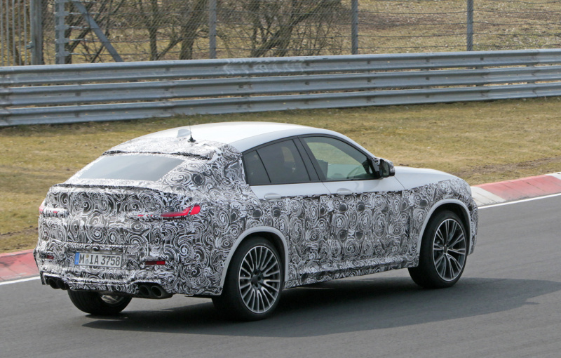 「注目は新開発の「S58」エンジン。新型BMW X4の高性能モデル「M」がニュルへ」の8枚目の画像