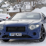 プラットフォームは「ミッションE」！ ベントレーが新型4ドアクーペ開発の噂… - Bentley Conti GT Blue 2