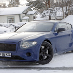 プラットフォームは「ミッションE」！ ベントレーが新型4ドアクーペ開発の噂… - Bentley Conti GT Blue 3