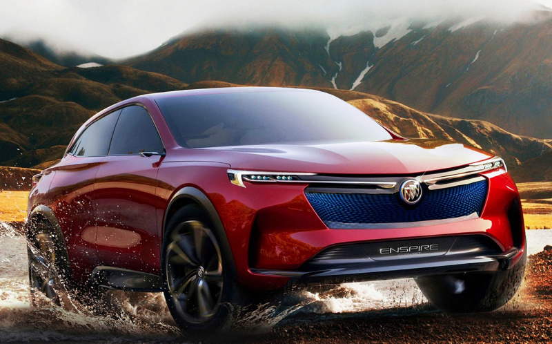 「米GMが557psを誇る高性能電動SUV「エンスパイア」をワールドプレミア【北京モーターショー2018】」の1枚目の画像