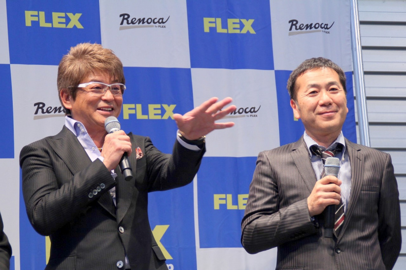 「哀川翔、今年も世界を駆ける！ チームFLEX SHOW AIKAWA Racing 2018年参戦発表」の3枚目の画像