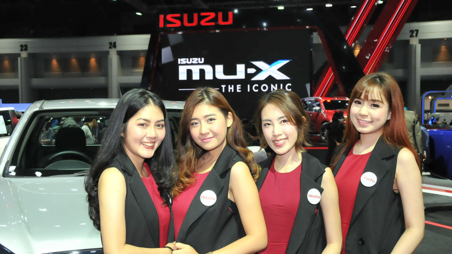 いすゞブースでは 人気のピックアップトラック Suvを積極アピール バンコク モーターショー18 Clicccar Com