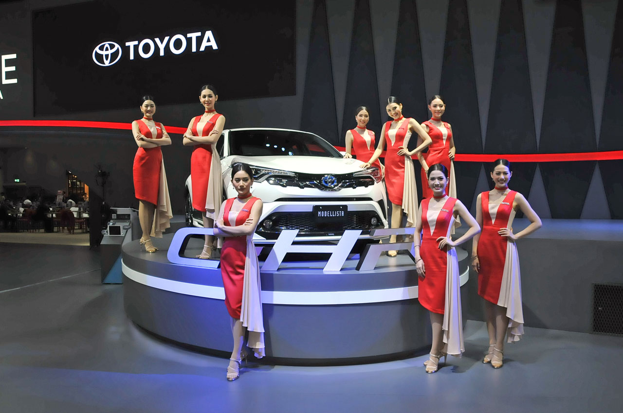 「タイでもっともシェアを持つトヨタはフルラインアップでお客様をお出迎え【バンコク・モーターショー2018】」の1枚目の画像