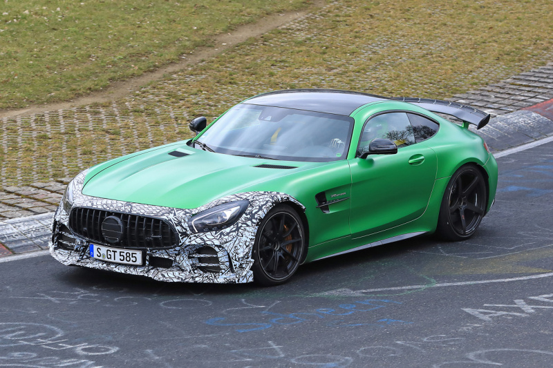 「ニュルに現われた謎のAMG GT Rのプロトタイプは「ブラックシリーズ」!?」の3枚目の画像