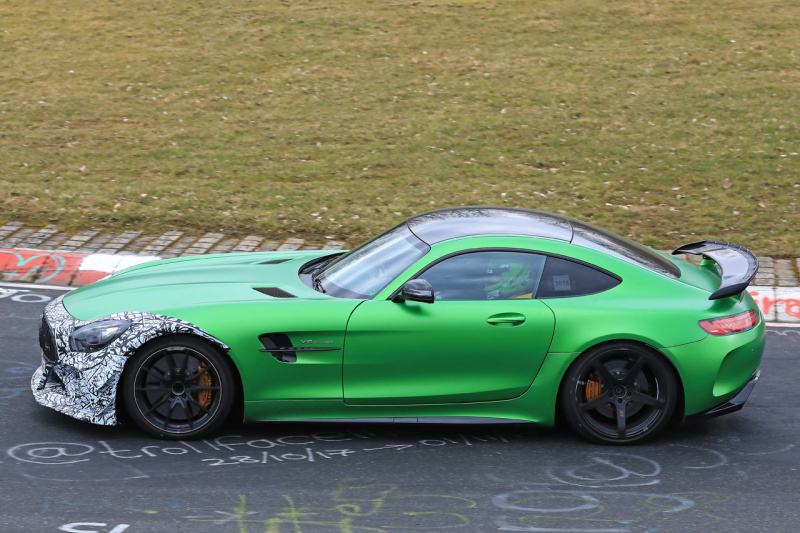 「ニュルに現われた謎のAMG GT Rのプロトタイプは「ブラックシリーズ」!?」の5枚目の画像