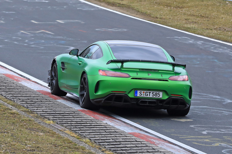 「ニュルに現われた謎のAMG GT Rのプロトタイプは「ブラックシリーズ」!?」の8枚目の画像