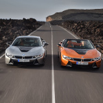 【新車】BMW i8がマイナーチェンジ。システム出力をアップし、オープンモデルの「i8ロードスター」を追加 - P90285382_highRes_the-new-bmw-i8-roads