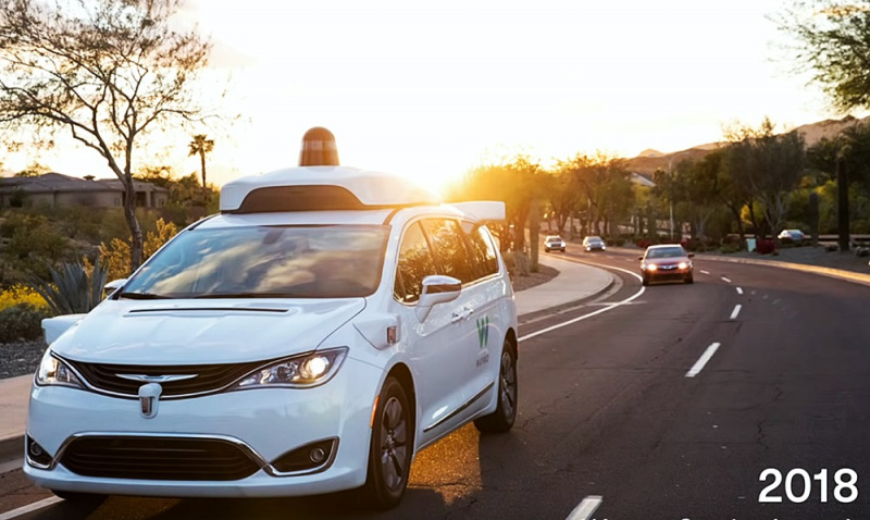 「Google系のウェイモ社が2万台の自動運転タクシー投入目指し、英ジャガーと提携」の2枚目の画像