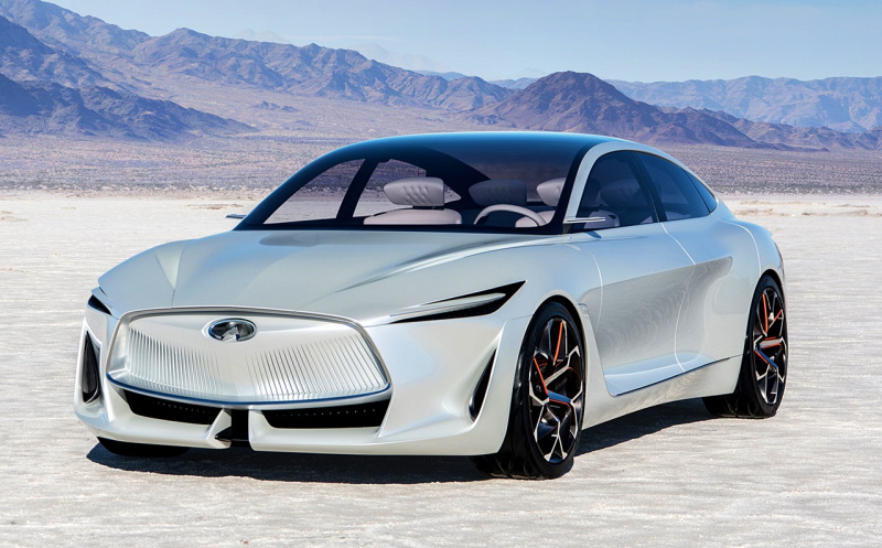 「インフィニティのコンセプトカー「Qインスピレーション」は市販EVのベースを担う【北京モーターショー2018】」の2枚目の画像