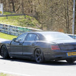 セダン初のPHVは最大50kmの電気走行！ベントレー・フライングスパー新型、ニュルで高速テスト - Bentley Flying Spur Nürburgring 8