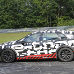 アウディのEV攻勢が始まる!? 「e-tron」市販型がニュルで最終テスト - Audi E-Tron Quattro 6