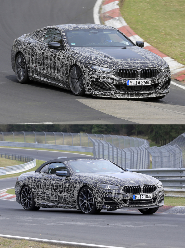 「BMWの8シリーズの高性能モデル「M850i」、クーペ＆カブリオレは別顔に！」の11枚目の画像