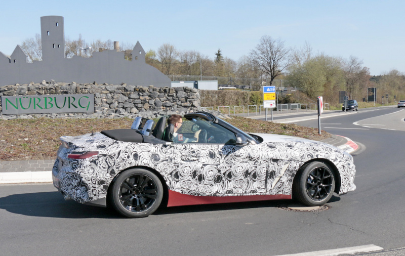 「トヨタ・スープラとは異なる独自コックピット。新型・BMW Z4の最新プロトタイプをキャッチ」の7枚目の画像