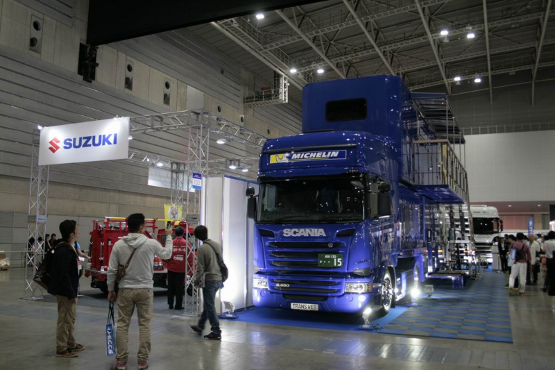 「キッズも楽しめるトラック業界最大の展示会・ジャパントラックショー2018が開催」の7枚目の画像