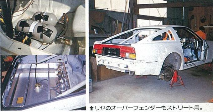 「実は突貫仕様だった!? OPT300ZX耐久レース仕様を詳しく見てみると……その8【OPTION 1985年7月号より】」の2枚目の画像