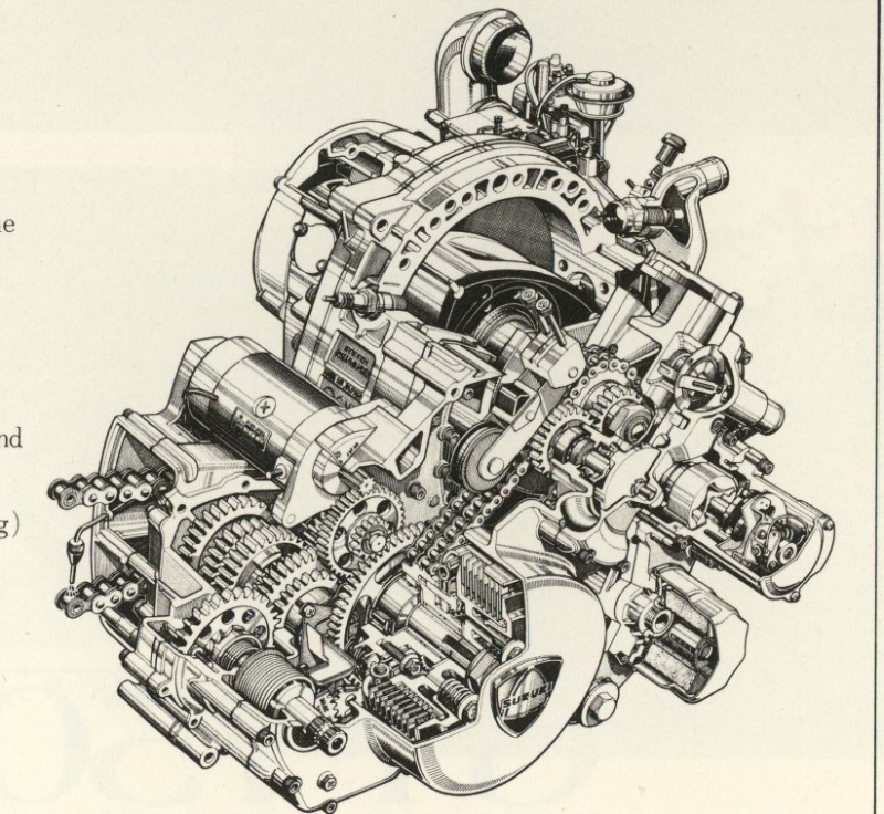 「スズキはロータリーエンジンの2輪車を市販していたのをご存知ですか？【RE追っかけ記-12】」の5枚目の画像