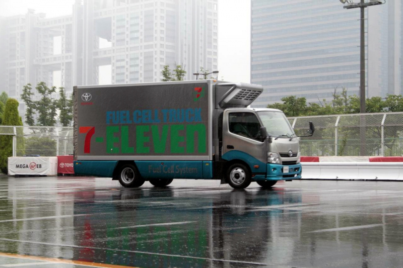 「トヨタがミライの技術を使ったFCトラックを開発。セブン-イレブンとの共同プロジェクト開始」の5枚目の画像