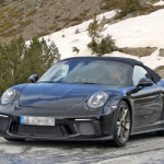 これぞインスタ映え!? ポルシェ・911 スピードスターコンセプト、スペインの絶景に姿をみせる - Porsche 911 Speedster 3
