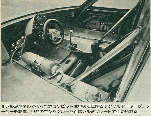 「F2シャシーの本気仕様、RE雨宮ドラッグ7のメカニズムを見てみよう!!・その3【OPTION 1985年8月号より】」の3枚目の画像