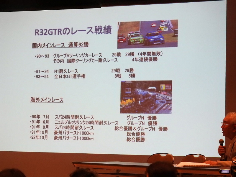 「R32 GT-Rは2.4L 2WDだった!? 知られざる逸話満載の開発者トークライブ【クルマ塾2018・日産編 その1】」の10枚目の画像