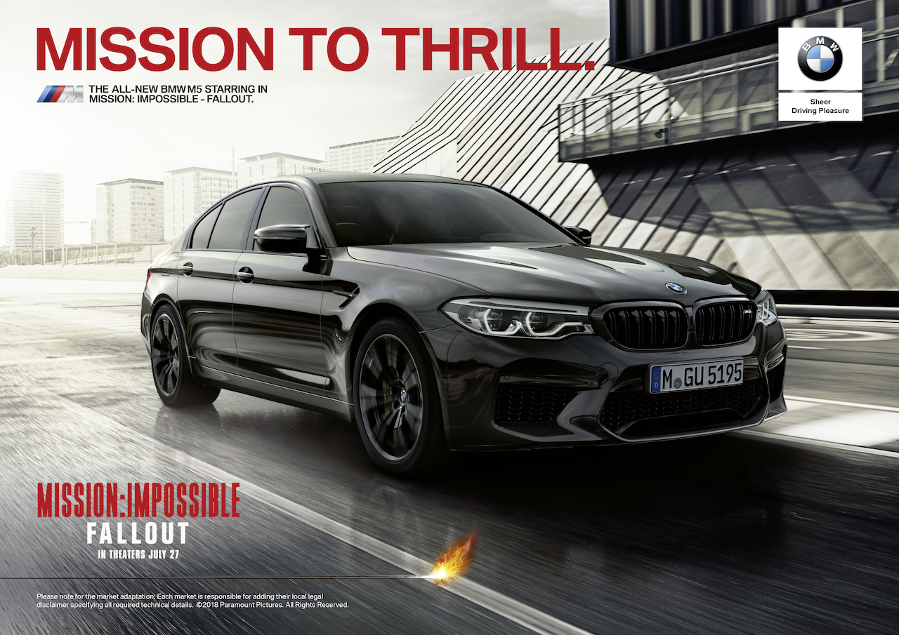 新車 M I のイーサン ハント気分に浸れる 最速のbmw M5 Bmw M5 Edition Mission Impossible Clicccar Com