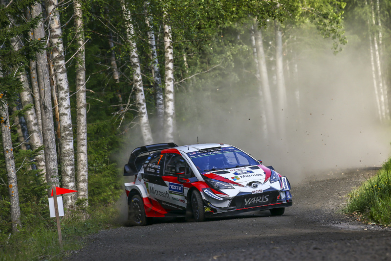 「SUSIモード搭載？ ヤリス新エンジンを投入効果で首位発進！【WRCラリーフィンランド】」の1枚目の画像