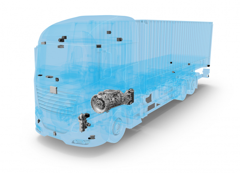 「コンテナの自動積み卸しも可能　大型トレーラーを自律走行化する「ZFイノベーショントラック」【ZF TECHNOLOGY DAY②】」の9枚目の画像
