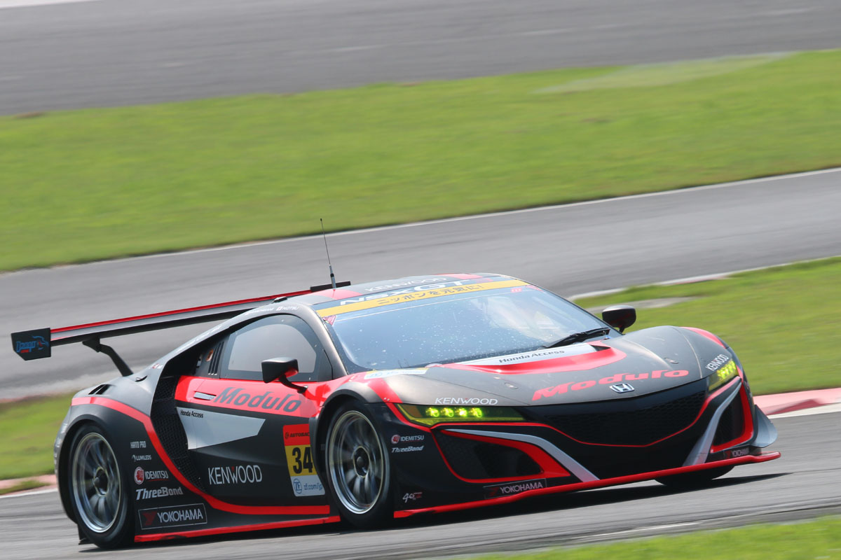 SUPER GT 2018】注目のModulo KENWOOD NSX GT3、クラッシュに巻き込ま