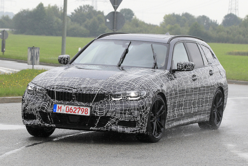 「反撃の狼煙となるか!? 新型BMW・3シリーズ ツーリングのテスト車両を鮮明に撮影成功」の2枚目の画像