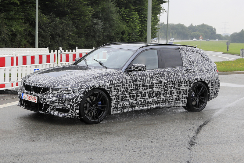 「反撃の狼煙となるか!? 新型BMW・3シリーズ ツーリングのテスト車両を鮮明に撮影成功」の4枚目の画像