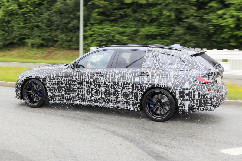 「反撃の狼煙となるか!? 新型BMW・3シリーズ ツーリングのテスト車両を鮮明に撮影成功」の8枚目の画像