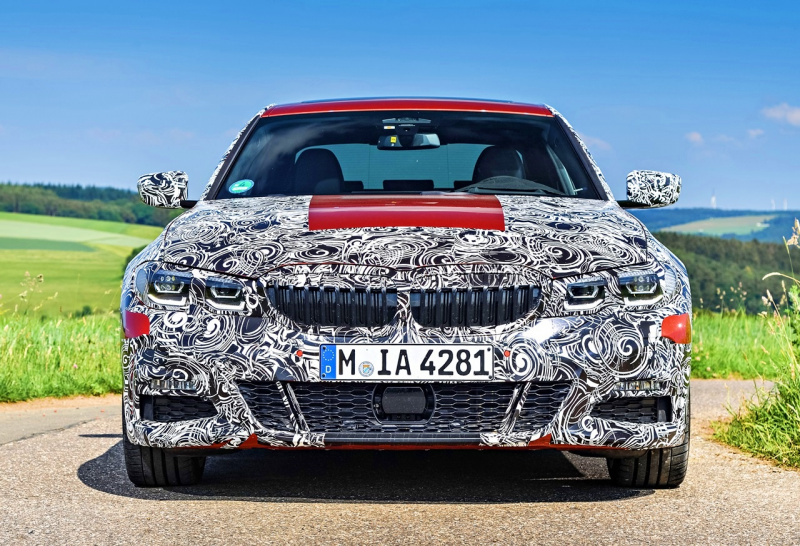 「新型BMW・3シリーズのデザインが丸わかり!?　BMWがマスキング姿のプロトタイプを公開」の8枚目の画像