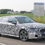 三角LEDは本物!? アウディ・A3次期型の高性能モデル「S3」をキャッチ - Audi S3 5