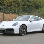 新型ポルシェ・911、今度はホワイトカラー出現。アクティブシャッターと新開発ブレーキを発見 - Porsche 911 (3)