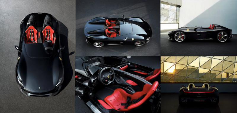 「【新車】0-100km/h加速2.9秒を誇る特別なモデル、1人乗りの「フェラーリ モンツァSP1」、2シーターの「モンッア SP2」を発表」の3枚目の画像