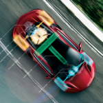 【NSXマイナーチェンジ・走行性能編】ドライバーの操る喜びを追求し、電子デバイスのチューンや新開発の専用タイヤを装着 - システム構成図