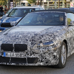 新型 BMW・4シリーズ カブリオレのテスト車両をキャッチ。「Z4」グリル装着＆電動化も - BMW 4 Series Convertible 1