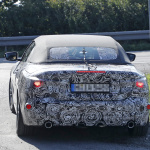 「新型 BMW・4シリーズ カブリオレのテスト車両をキャッチ。「Z4」グリル装着＆電動化も」の17枚目の画像ギャラリーへのリンク