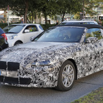 新型 BMW・4シリーズ カブリオレのテスト車両をキャッチ。「Z4」グリル装着＆電動化も - BMW 4 Series Convertible 3