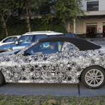新型 BMW・4シリーズ カブリオレのテスト車両をキャッチ。「Z4」グリル装着＆電動化も - BMW 4 Series Convertible 4