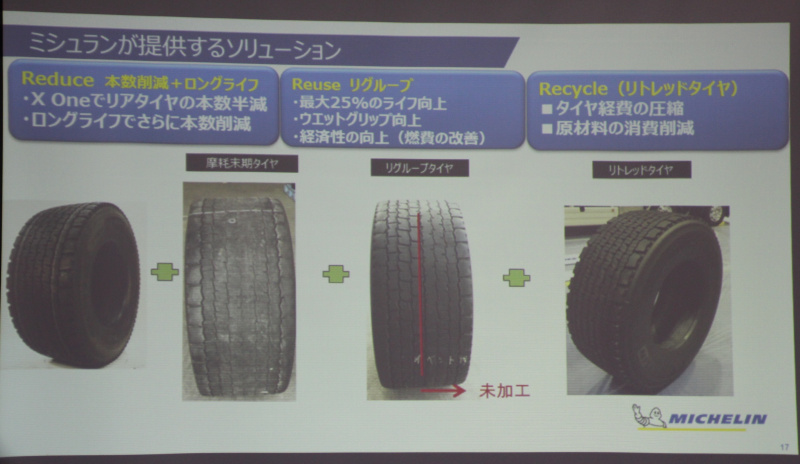 「タイヤの「再生」は熟練工による手作業が支える。ミシュランタイヤのリトレッドタイヤの生産工程を見学」の9枚目の画像